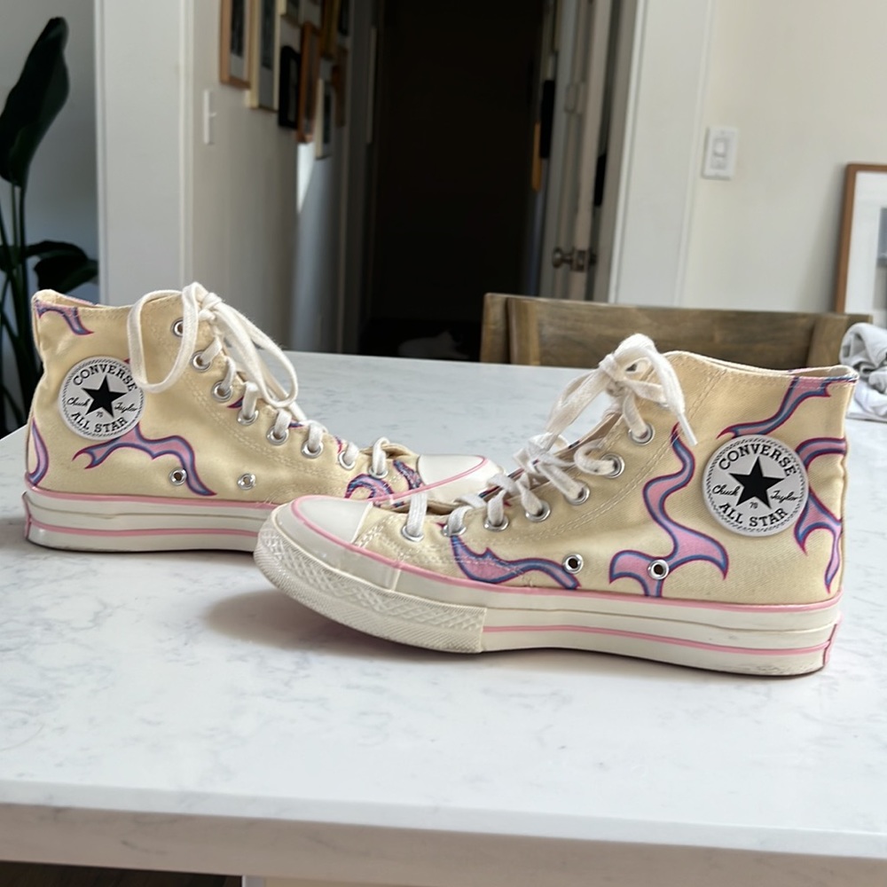 Converse Chuck Taylor All Star 70 Hi Golf Le Fleur Yellow Flame